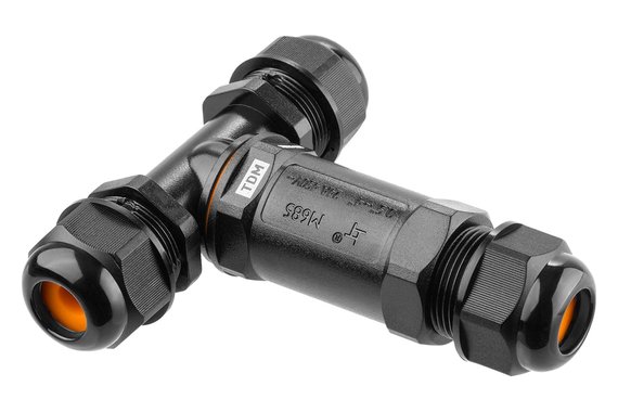 Коннектор кабельный Т-обр. 3PIN IP68  TDM