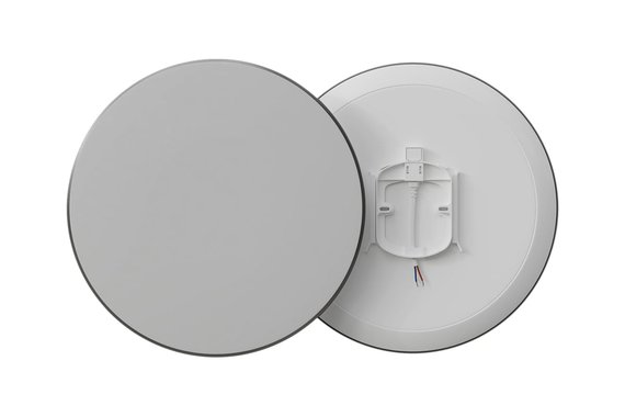 Светильник светодиодный накладной круг 320мм 30Вт 4000К IP54 SPA серебро с монтаж.платф. 