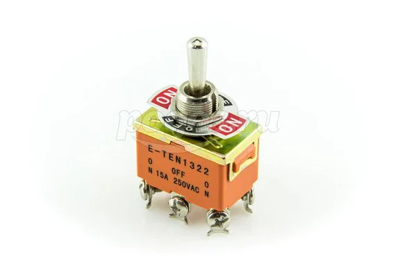 Тумблер 250V 15А (6c) ON-OFF-ON 36-4132 REXANT