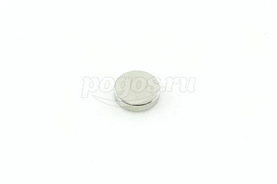 Неодимовый магнит 20х5мм N33 усилие на отрыв 6кг NdFeB