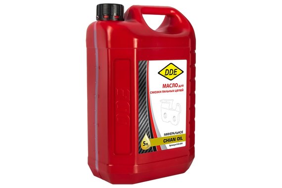 Масло DDE для смазки цепей минеральное 5 л