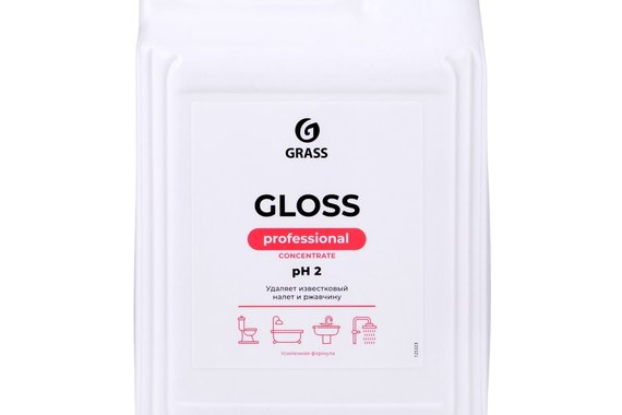 Средство чистящее концентрированное Gloss Concentrate 5,5кг  GRASS