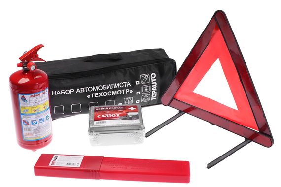 Набор автомобилиста, 4 предмета Техосмотр  ТОП АВТО