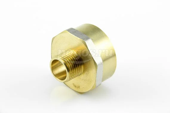 Переходник резьбовой F 1"1/4 - M 1/2 (под латунь)  CTM