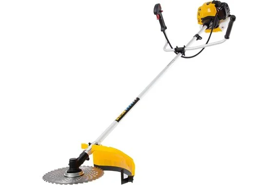 Триммер бензиновый 1,3кВт/1,8л.с. DTL-33, 33 см3, нож+катушка неразъемная штанга// Denzel