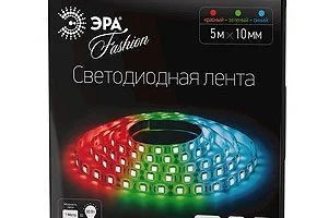 Лента светодиодная 4,8W 12V  многоцветный RGB 3528/60 ЭРА