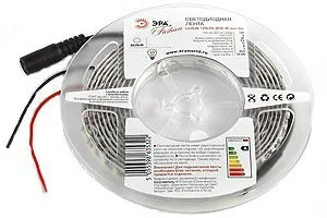 Лента светодиодная 4,8W 12V холодный 3528/60 ЭРА