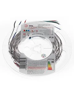 Лента светодиодная  7,2W 12V холодный 5050/30 ЭРА