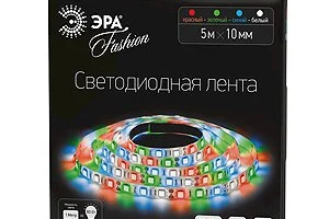 Лента светодиодная 14,4W 12V многоцветный RGB 5050/60 ЭРА