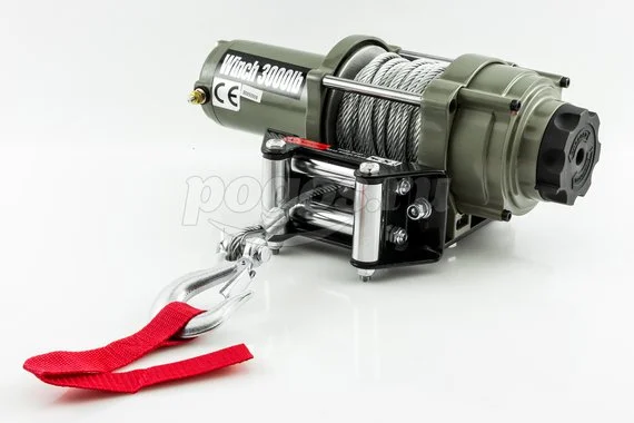 Лебедка автомобильная TOHO 1361кг 4.7х14м 12В 0.8кВт