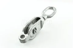 Блок монтажный TOHO 0,4т с проушиной одинарный цинк