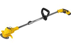 Триммер акк 12В Li-ion ширина скоса 150мм 2Ач GET-12M-2Li  HUTER