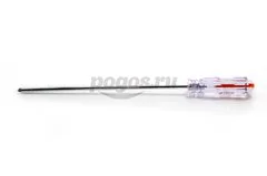 Отвертка Crystal, PH1*200мм, прозрачная рукоятка, углерод. сталь  SPARTA 