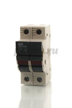 Держатель плавких вставок ДПВ,10х38, 2п TDM