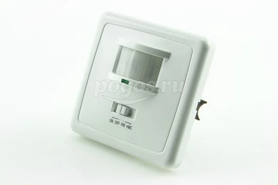 Датчик движения встраиваемый 140°  500W 12м ДДВ-03 TDM