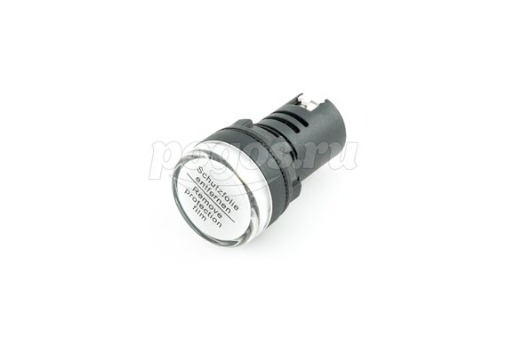Лампа AD-22DS(LED)матрица, d-22мм, белый, 12V, AC/DC  TDM /10/
