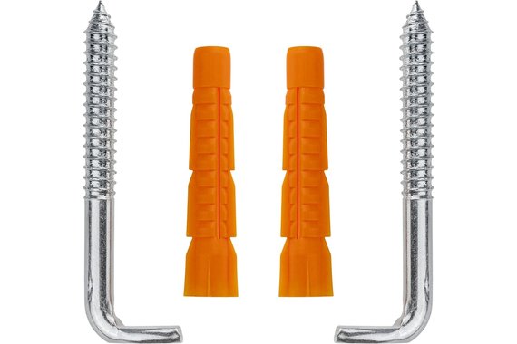 Набор для крепления бойлера универс.200л (шуруп-костыль 10*100,2шт)  MasterProf