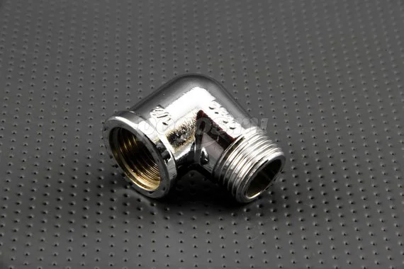 Уголок F - M  1/2 хром RR