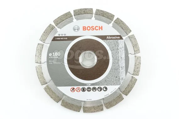 Диск отрезной BOSCH Standard for Abrasive 180х2х22мм алмазный 10мм