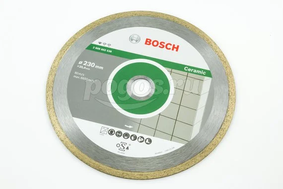 Диск отрезной BOSCH Standard for Ceramic 230х1.6х25.4мм алмазный 7мм