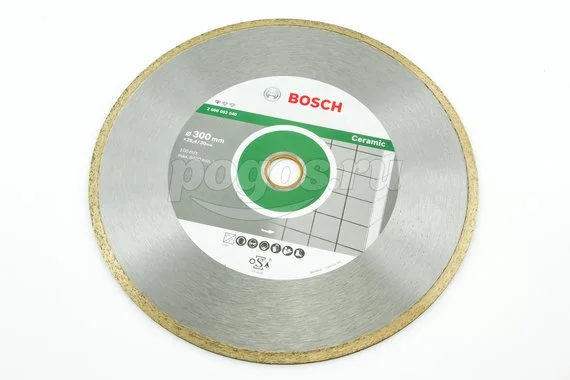 Диск отрезной BOSCH Standard for Ceramic 300х2х30/25.4мм алмазный 7мм