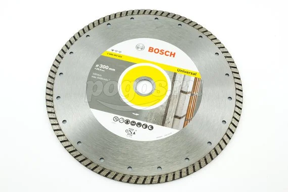 Диск отрезной BOSCH Standard for Universal Turbo 300х3х20/25.4мм алмазный 10мм