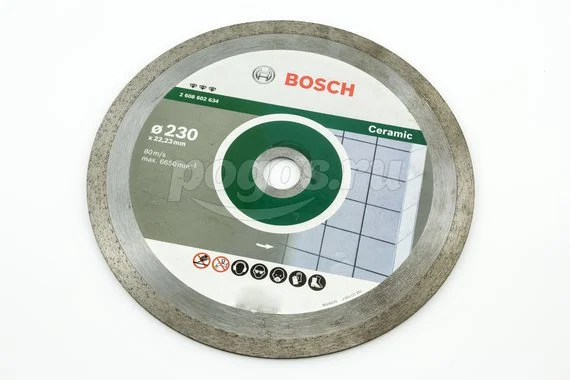 Диск отрезной BOSCH Bf Ceramic 230х2.4х22мм алмазный 10мм