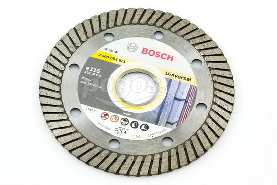Диск отрезной BOSCH Best  for Universal Turbo 115х2.2х22мм алмазный 12мм