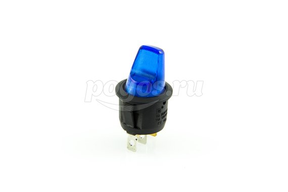 Выключатель клавишный круглый 12V 16А (3с) ON-OFF 36-2591 REXANT