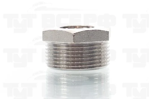 Футорка  1" x 1"1/4" никель  STANDART 