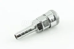 Разъем пневматич. быстросъемный 11мм - штуцер под шланг 10мм THB