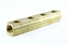 Коллектор F3/4" с 4 выходами F1/2" GTN