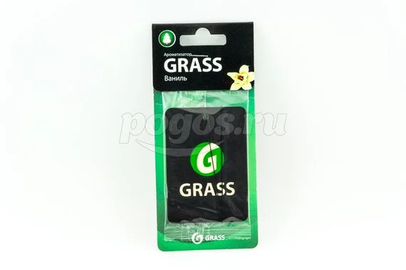 Ароматизатор картонный ваниль GRASS