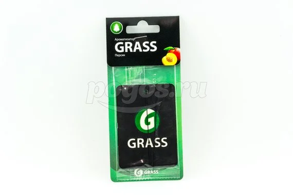 Ароматизатор картонный персик GRASS