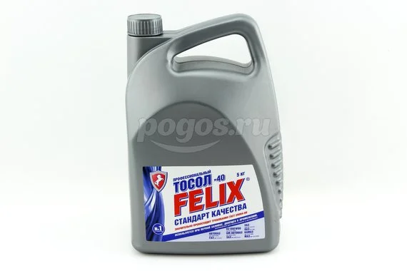 Антифриз, Тосол -40 Стандарт 5л, г.Дзержинск FELIX