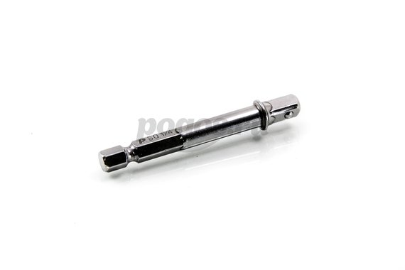 Адаптер для торцовых головок 1/4" 65мм ПРАКТИКА