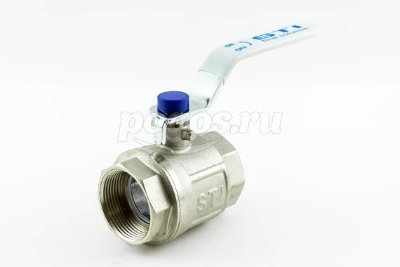 Кран шаровой F- F 1"1/2" рычаг STI