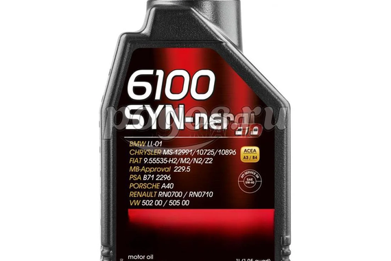 Масло моторное 6100 SYN-NERGY 5W-40 1л  MOTUL