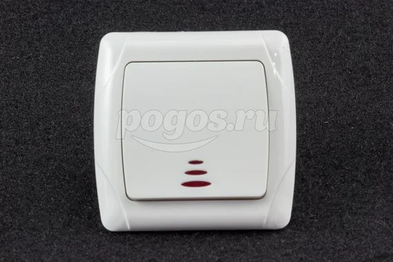 Выключатель 1кл 10А 230В IP20 TDM