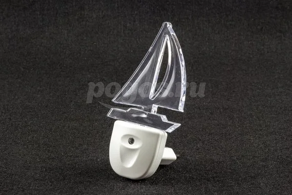 Светильник- ночник,с датчиком света,светодиодный,0.3W,220V "Кораблик" TDM