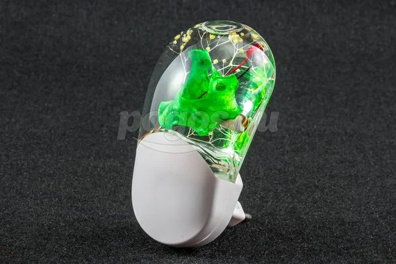 Светильник- ночник,с датчиком света, светодиодный,1W,220V "Лето" TDM