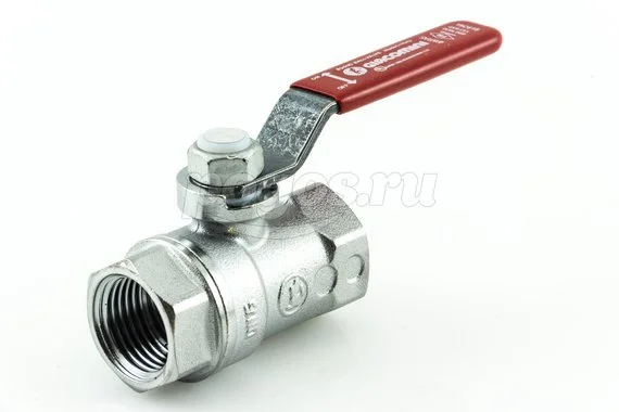 Кран шаровой F - F  1/2" рычаг ст/п хром R250D  GIACOMINI