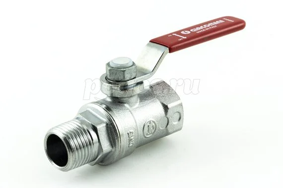 Кран шаровой F- M 1/2" рычаг ст/п R254DL GIACOMINI