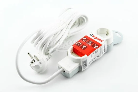 Удлинитель с/з 3x5м LEGRAND