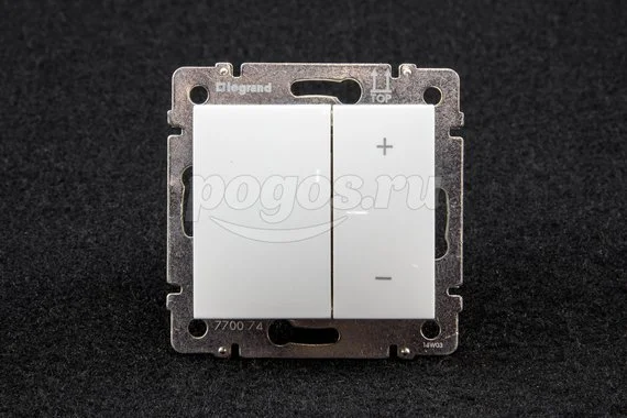 Светорегулятор кнопочный  600Вт 770074 LEGRAND