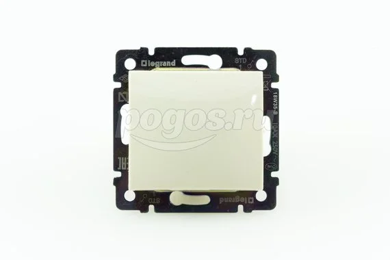 Выключатель 1кл 10А слоновая кость Valenа LEGRAND