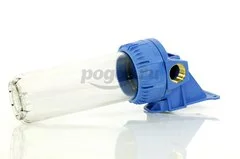 Корпус фильтра магистральный 10" Slim Line Clear  ДЖИЛЕКС 