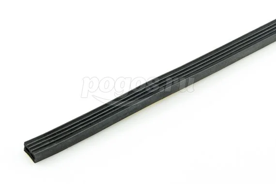 Уплотнитель 15*8,0мм профиль Е 50м черный TYTAN