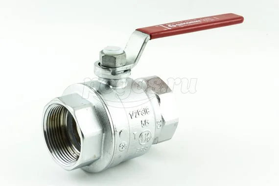 Кран шаровой F - F 1"1/2" рычаг полн/п хром R850 GIACOMINI