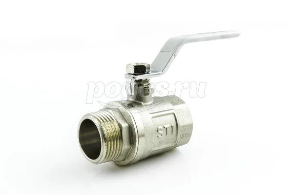 Кран шаровой F - M 1" рычаг STI
